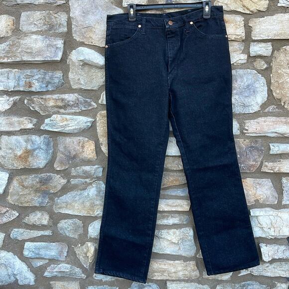 Wrangler 938 black boot cut jeans 34x32 - Picture 7 of 9